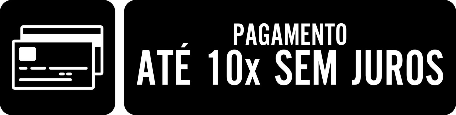 Pagamento até 10x sem juros