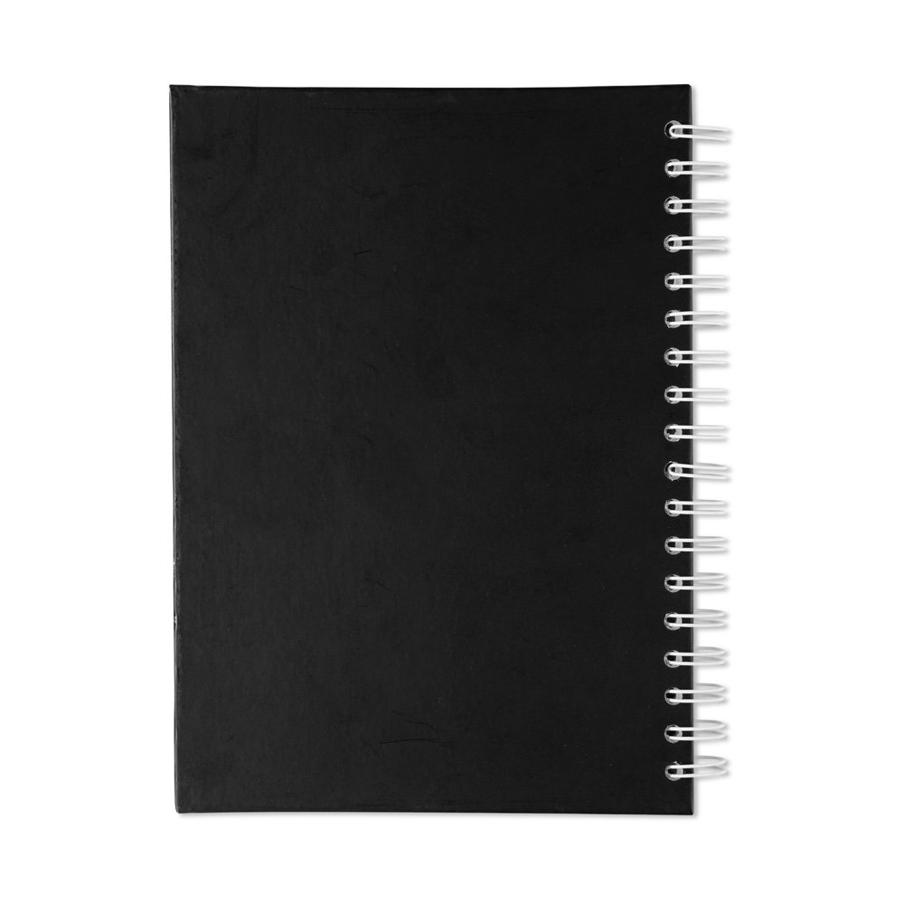 Caderno Capa Fosca Com Pauta